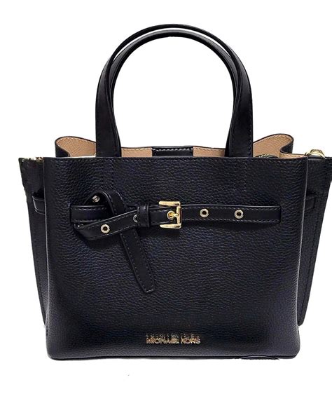 sac michael kors noire|michael kors black satchel bag.